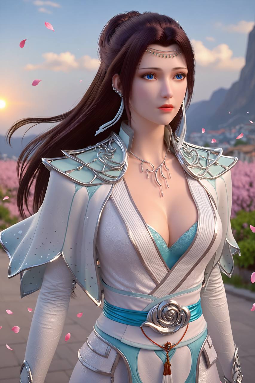 然而