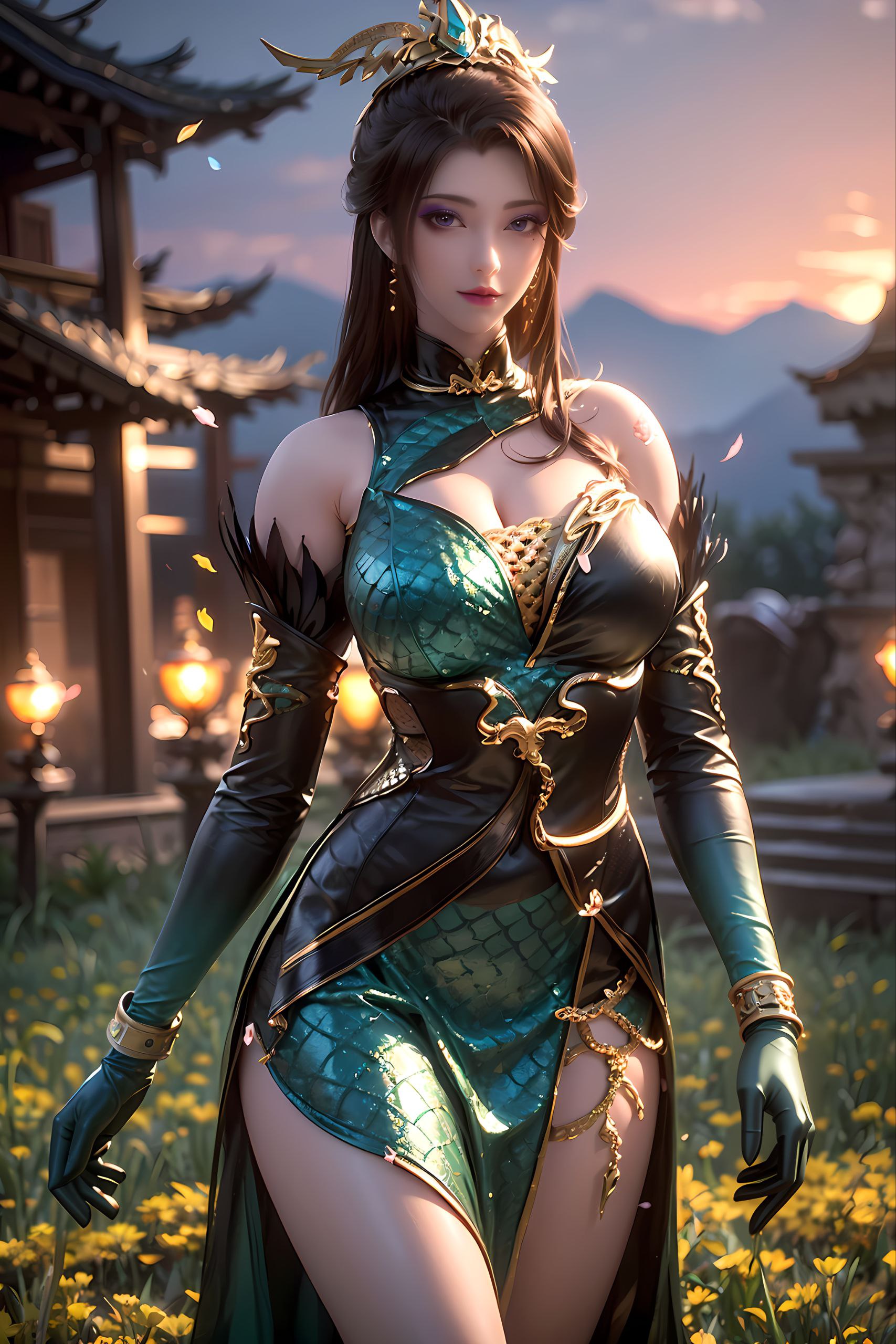 如今